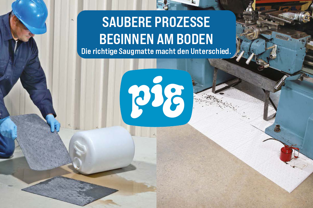 Saugmatten im industriellen Einsatz